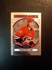 2021-22 O-Pee-Chee Platinum Retro #R-24 Sebastian Aho Carolina Hurricanes